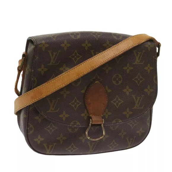 LOUIS VUITTON Monogram Saint Cloud GM Shoulder Bag M51242 LV Auth ai782 - Picture 1 of 16